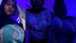 Bokep Indo Tante Khamraisy Hijab Spill Toket Live